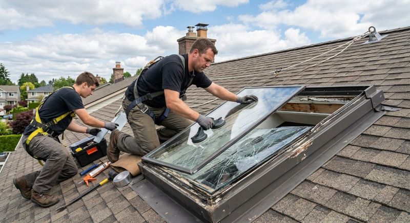 Skylight Glass Repair in Napa, CA