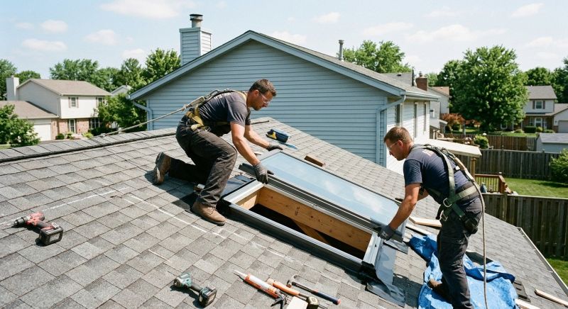 Vented Skylight Installation in Gig Harbor, WA